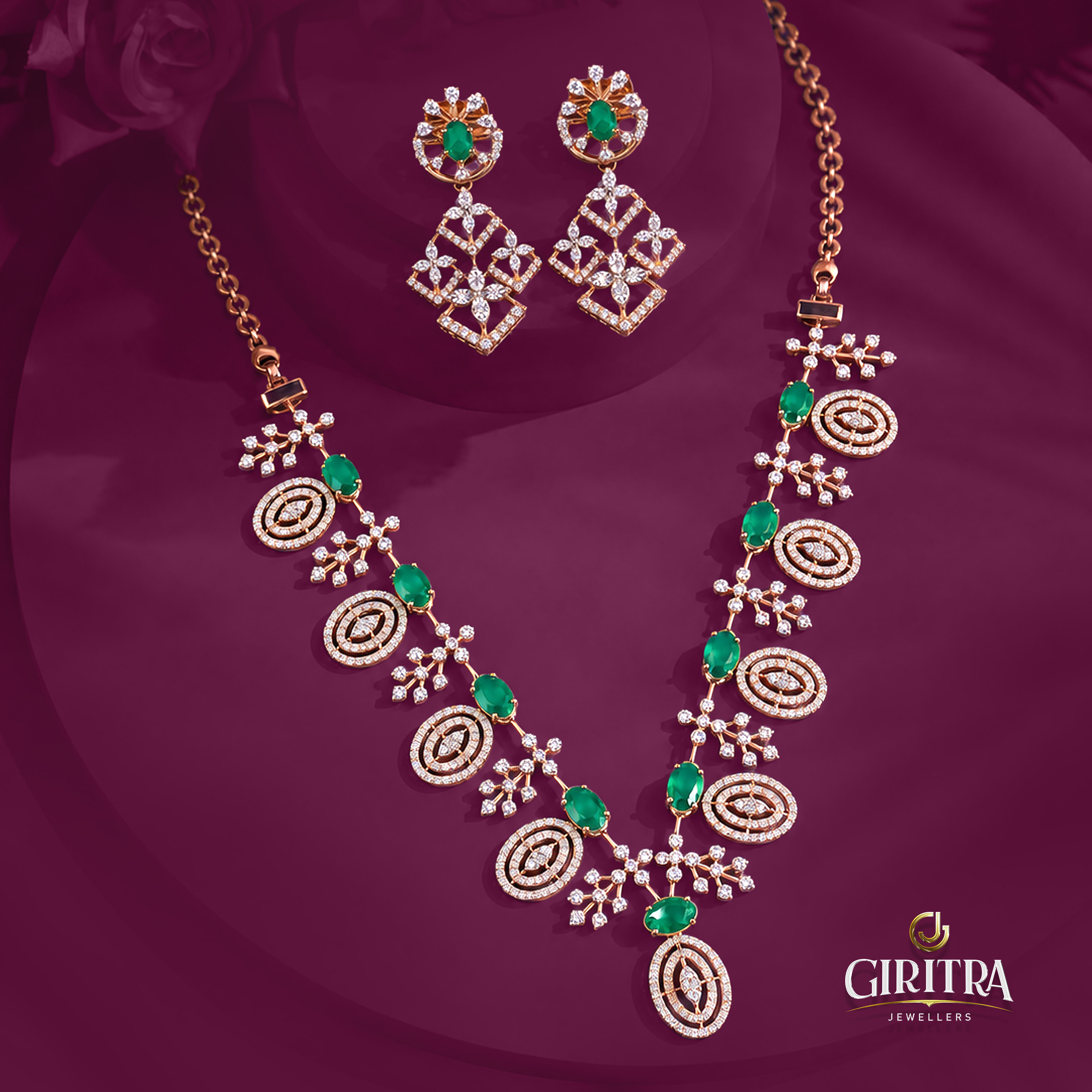Diamond Jewellery Collection Collection - Giritra Jewellers Pune